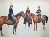 Ready to Move Out by Frances Beaugureau, gouache, offered Mar 2026