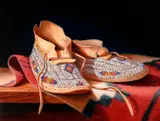Ways of the West by Sue Kryzston, oil on canvas, offered Mar 2026