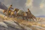 Gerald McCann, Headed for Timber, oil on canvas
