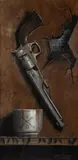 Gun and Cavalry Cup by Garnet Buster, watercolor, offered Mar 2026