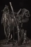 Rachel Brownlee, Vigil, charcoal on panel
