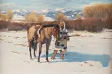 Gary Carter, A Free Man, oil on board