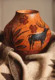 William Acheff, Navajo Pot Still Life, oil on canvas