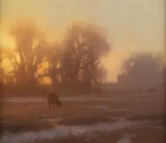 Morning Peace by Brent Cotton, oil on canvas, offered Mar 2025