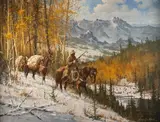Gary Lynn Roberts, Out of Range, oil on linen