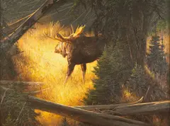 Greg Beecham, Box Canyon, oil on canvas
