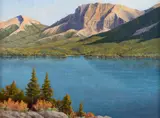 Dave Hodges, Curly Bear Mountain, oil on canvas