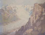 Eustace Paul Ziegler, The Ice Fall at Kennecott Glacier