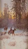 Moving Camp by Victor Casnelli, watercolor, offered Mar 2025