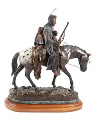 David Manuel, My Heart is Sick and Sad "The Protector", bronze