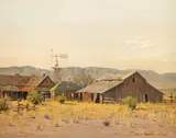 Melvin Warren, The Old Farm, oil on canvas