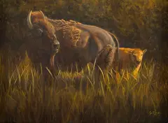 Joe Kronenberg, The Next Generation, oil on board