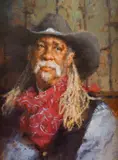 C. Michael Dudash, Sparrow, oil on canvas
