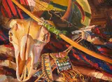 Jeremy Winborg, Still Life, oil on board