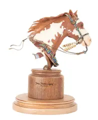 Gray Hawk's Legacy by Dave McGary, bronze, offered Mar 2025