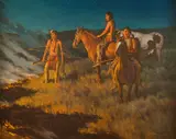 Steven Lang, Prairie, oil on canvas