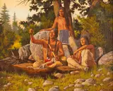Steven Lang, The Storyteller, oil on canvas
