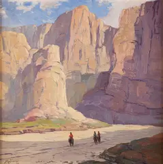 John Modesitt, Journey Back, oil on canvas