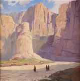 John Modesitt, Journey Back, oil on canvas