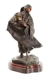 Sacagawea by Lorenzo Ghiglieri, bronze, offered Mar 2025