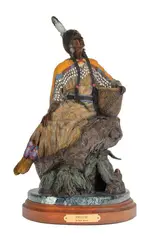 David Manuel, Springtime (Chief Joseph's Wife), bronze