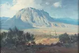 Ralph Love, Arizona Morning, Mt. Superior, oil on canvas