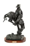 The Outlaw by Frederic Remington, bronze, offered Mar 2025