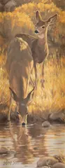 Lindsay Scott, A Quiet Drink, oil on canvas