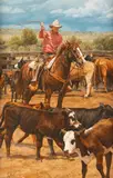 Mark Swanson, The Chase, oil on canvas