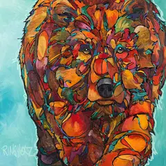 Amy Ringholz, A Dramatic Entrance, oil on canvas