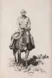 Bill Owen, His Way of Life, pencil