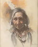 Harley Brown, Small Eyes Blood, pastel