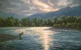 Brooke Wetzel, Ever-changing as it Flows, oil on canvas