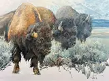 Abigail Gutting, Familiar Territory, oil on linen/gatorform panel
