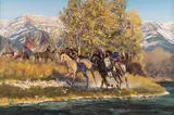 Gary Carter, Daily Double, oil on canvas