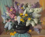 Ben Turner, Spring Bouquet, oil on canvas