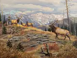 Elmer Sprunger, Invasion of Privacy, oil on canvas