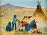William "Bill" Gollings, Indian Camp