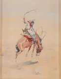 Olaf Carl Seltzer, Bucking Horse
