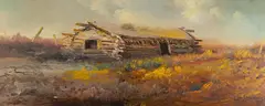 Cabin by William Standing, oil on board, offered Mar 2024