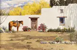 Michael Ewing, Sonoran Spring, oil on canvas