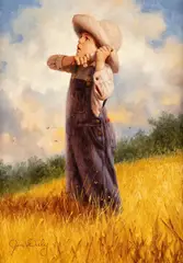 Higher and Higher by Jim Daly, oil on canvas, offered Mar 2024