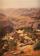 Peter Van Dusen, Grand Canyon, oil on canvas