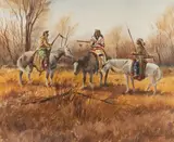 The Committee by Robert F. Morgan, watercolor, offered Mar 2024
