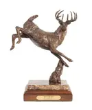 Hot Pursuit by Edd Hayes, bronze, offered Mar 2024