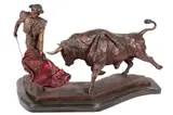 Matador by Lorenzo Ghiglieri, bronze, offered Mar 2024