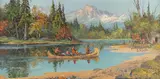 Fred Oldfield, On the Water, oil on canvas