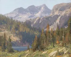 Wind Rivers by Matt Smith, oil on board, offered Mar 2024