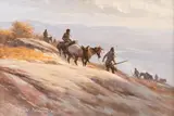 Gerald McCann, High Trails, oil on board