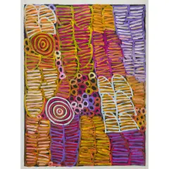 Minnie Pwerle, "Awelye-Atnwengerrp,", 2005, acrylic on canvas